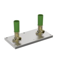 CUERPO EMPOTRADO GRIFERIA BAÑO DE PIE FIMA